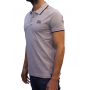 Kurzarm Polo Chiné