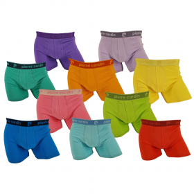 Lot de 5 boxers colorés aléatoires 04585 boxers colorés