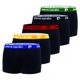 Lot de 5 boxers ceinture colorée Lot de 5 boxers ceinture colorée
