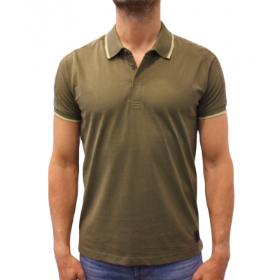 Kurzarm Polo blindes Schulterband