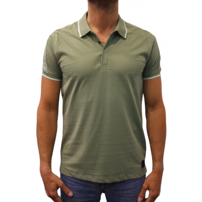 Kurzarm Polo blindes Schulterband