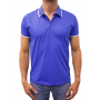 Short Sleeve Polo Blind Shoulder Band