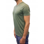 Kurzarm-T-Shirt V-Ausschnitt