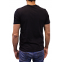 t-shirt col V noir dos