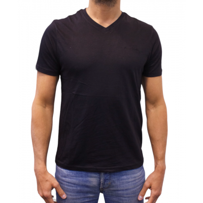 SHORT SLEEVE T-shirt V neck