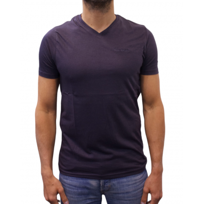 SHORT SLEEVE T-shirt V neck