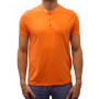 Kurzarm-T-Shirt-Button-Kragen