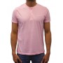 SHORT SLEEVE T-shirt buttoned collar