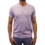 Kurzarm-T-Shirt-Button-Kragen