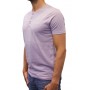 Kurzarm-T-Shirt-Button-Kragen