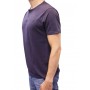 SHORT SLEEVE T-shirt buttoned collar
