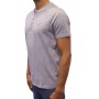 Conjunto de 3 camisetas de manga corta collar abotonada