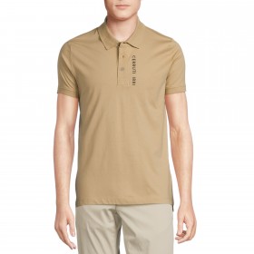 Polo manches courtes POLO beige face