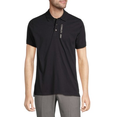 Der Mann Polo CERRUTI 1881 Velino kombiniert 100% Baumwolle, klassische Schnitt- und kontrastierende Details für einen nüchterne