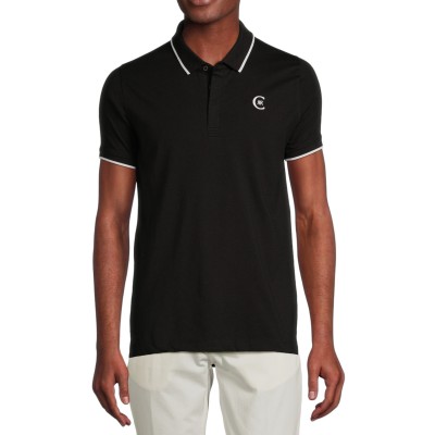 Kurzarm-Polo bestickter Logo