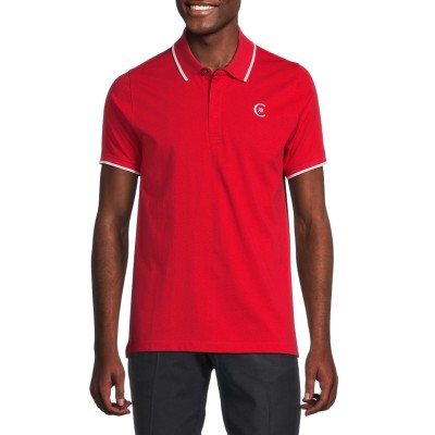Kurzarm-Polo bestickter Logo