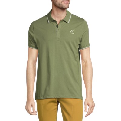 Kurzarm-Polo bestickter Logo