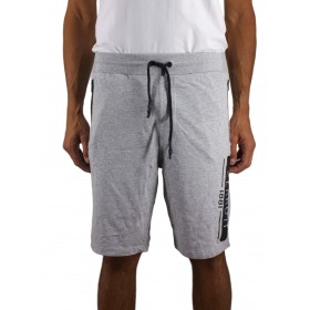 Short bande logo short gris face