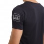 t-shirt bleu marine detail