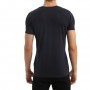 t-shirt bleu marine dos