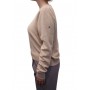 Pull beige profil