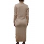 robe beige profil