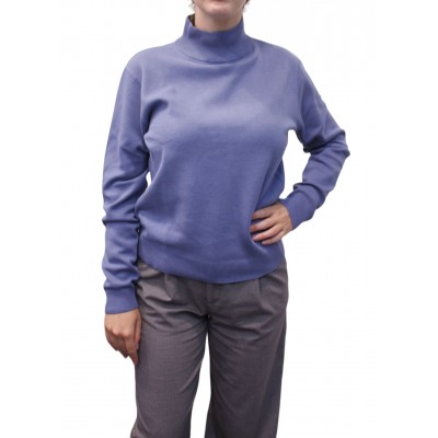 copy of Einfarbiger Rollkragenpullover