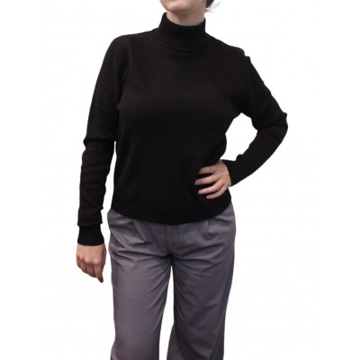 copy of Einfarbiger Rollkragenpullover