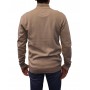 Pull full zip beige dos