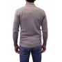 Pull full zip gris dos