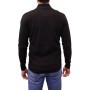 Pull full zip noir dos