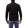 pull col montant noir dos