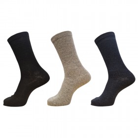 Lote de 10 meias de lã masculina