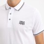 Man polo CERRUTI 1881 Padova in 100% cotton with contrast collar, short sleeves and embroidered logo. Available in several color