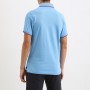 Man polo CERRUTI 1881 Padova in 100% cotton with contrast collar, short sleeves and embroidered logo. Available in several color