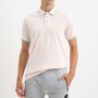 Mann Polo CERRUTI 1881 Padua in 100% Baumwolle mit Kontrastkragen, kurzen Ärmeln und gesticktem Logo. Erhältlich in mehreren Far