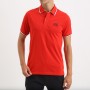 Mann Polo CERRUTI 1881 Padua in 100% Baumwolle mit Kontrastkragen, kurzen Ärmeln und gesticktem Logo. Erhältlich in mehreren Far