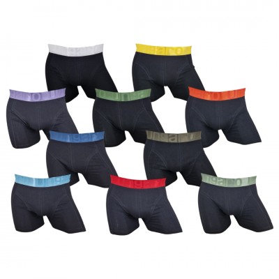 Lot de 10 boxers ceintures colorés