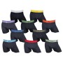 Lote de 10 bilhetes coloridos boxers