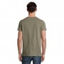 Camiseta de logotipo de manga corta para hombre