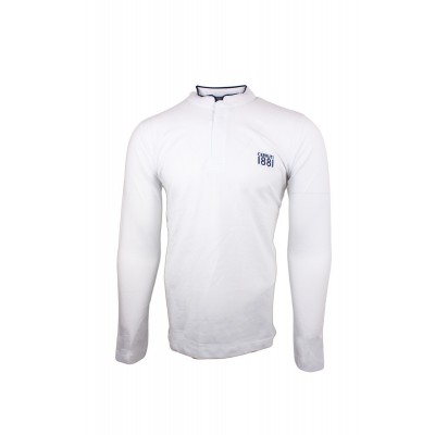 CERRUTI 1881 Polo manches longues uni