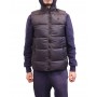 Reißverschluss ärmellose Jacke