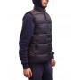 Reißverschluss ärmellose Jacke