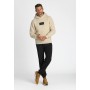 Fleece-Sweatshirt mit Kapuze