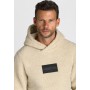 Fleece-Sweatshirt mit Kapuze