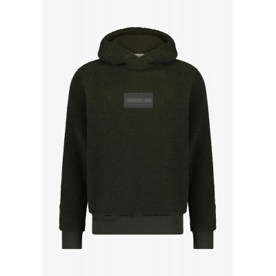 Fleece-Sweatshirt mit Kapuze