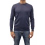 Sweatshirt round neck shoulder logo