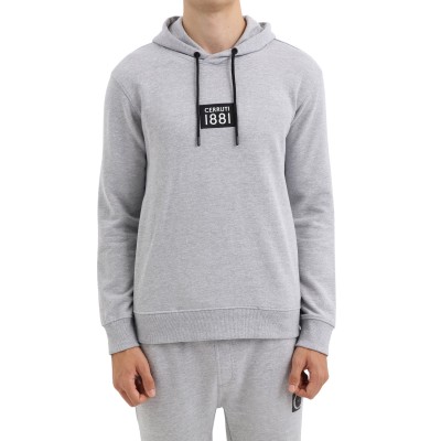 Sudadera Logotipo cuadrado con capucha
