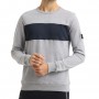 Sweat-shirt col rond avec bande