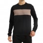 Sweat-shirt col rond avec bande